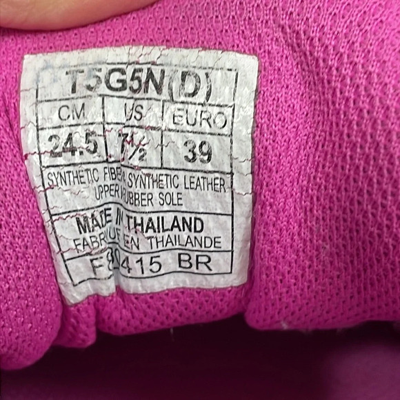 Asics Gel Contend 3 Athletic Running Shoe Sneaker T5G5N(D) Size 7.5 - Picture 5 of 16